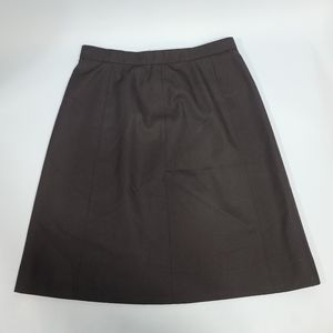 Patriot US Navy Compliant A-line Skirt Vintage Misses Size 10R Black